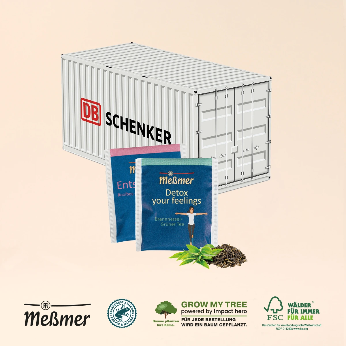 3D Präsent Container mit Meßmer