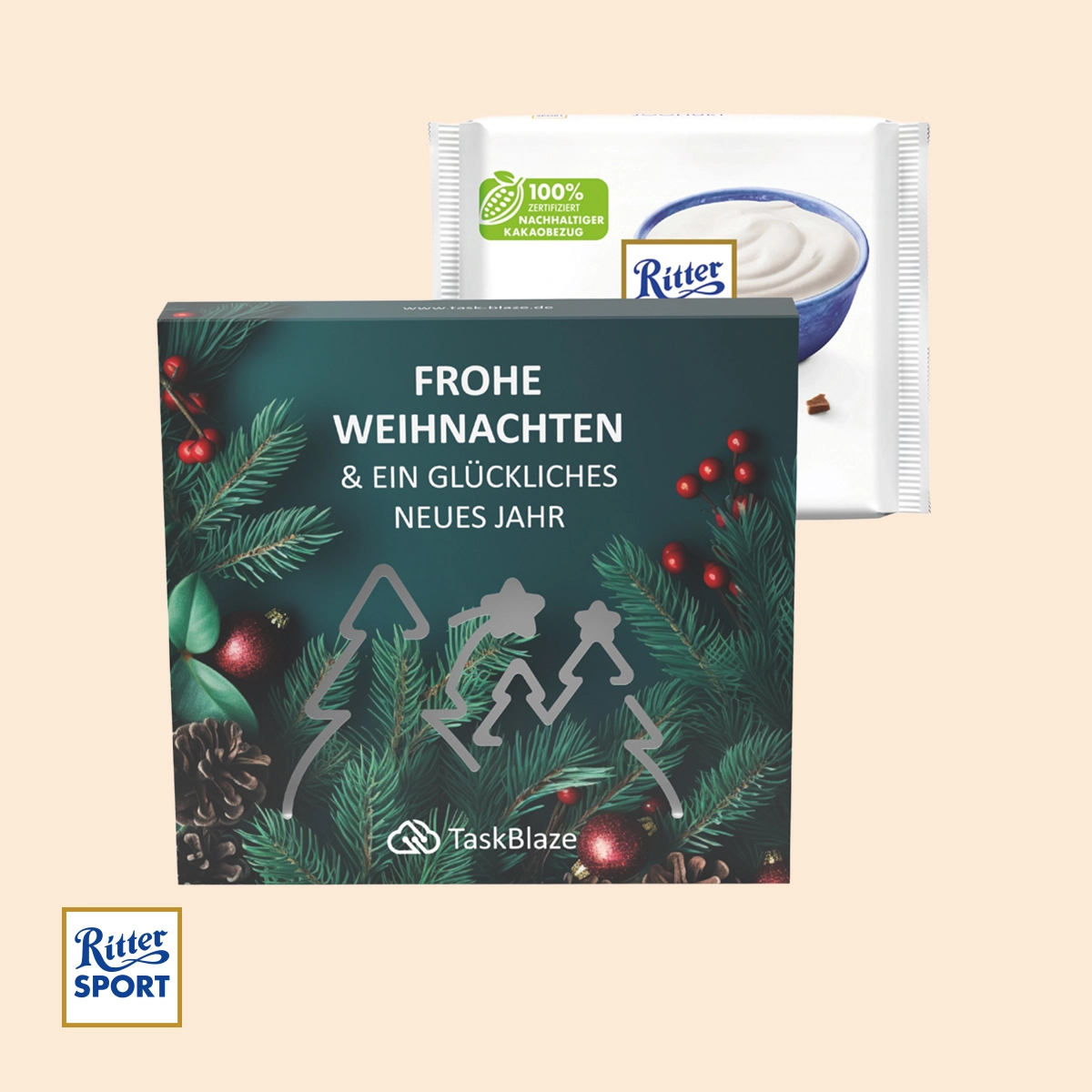 Präsentbox Premium Wald - Ritter SPORT Joghurt