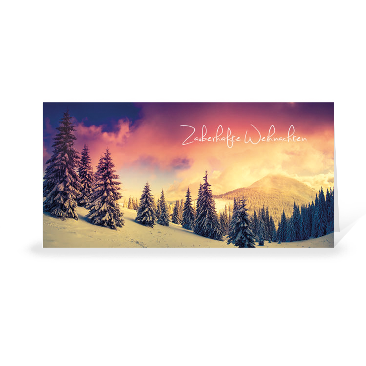 Karte: Winterweihnachtswelt