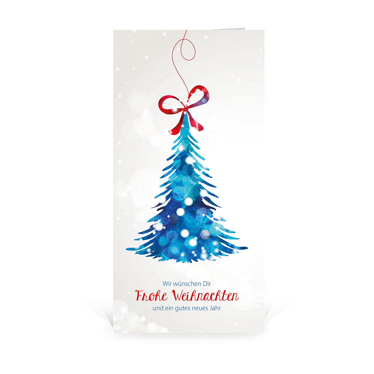 Karte: Sanfte Weihnachten - Tannenbaum