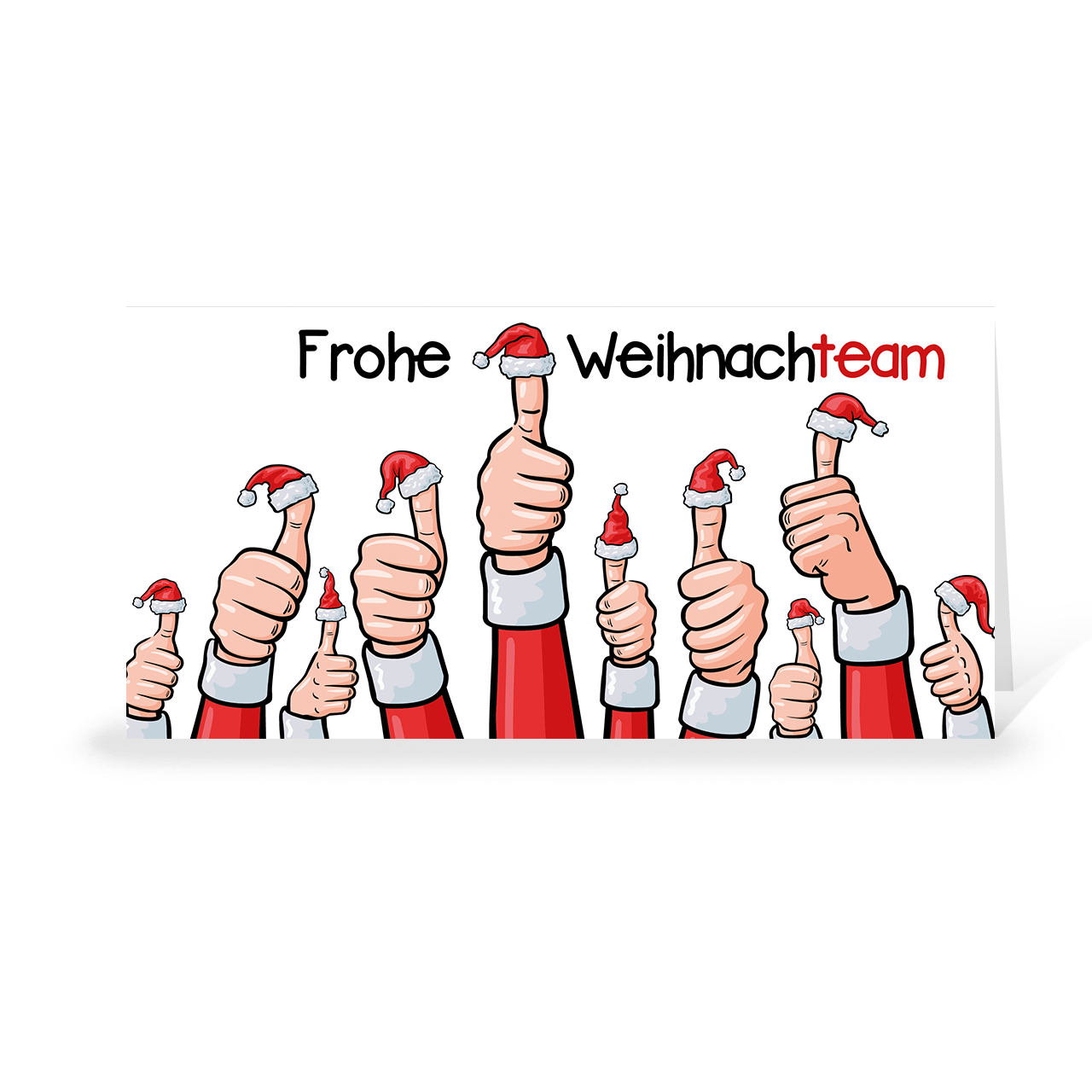 Karte: Daumen hoch