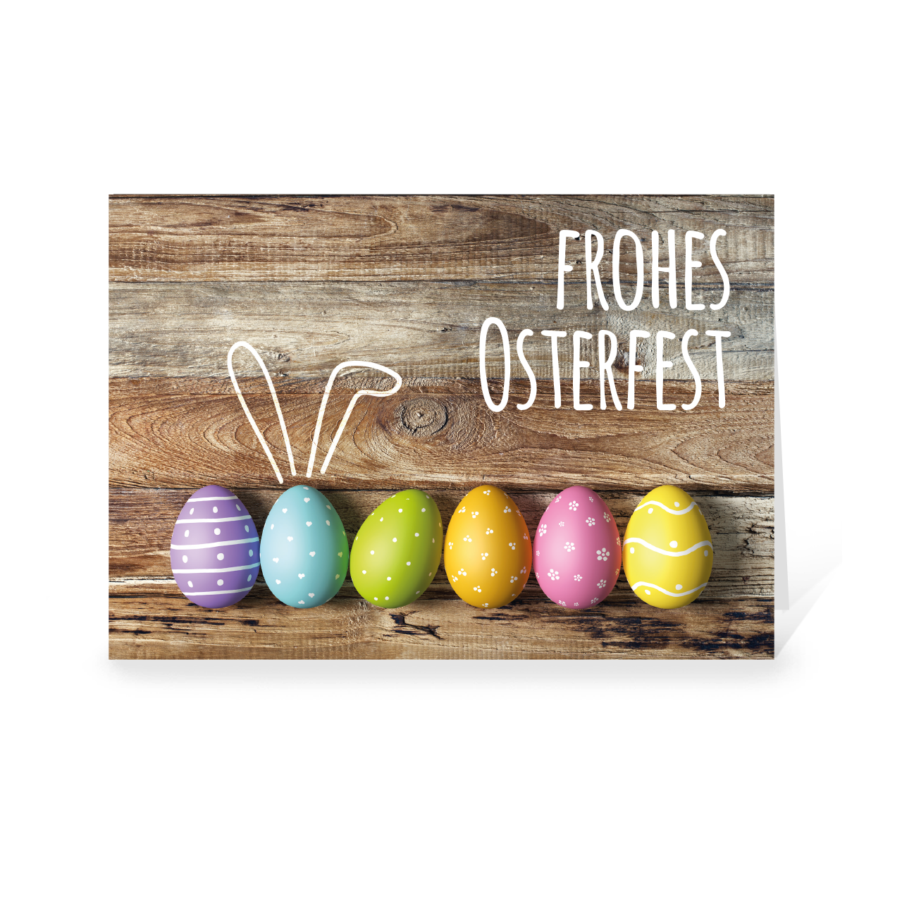 Karte: Buntes Osterfest