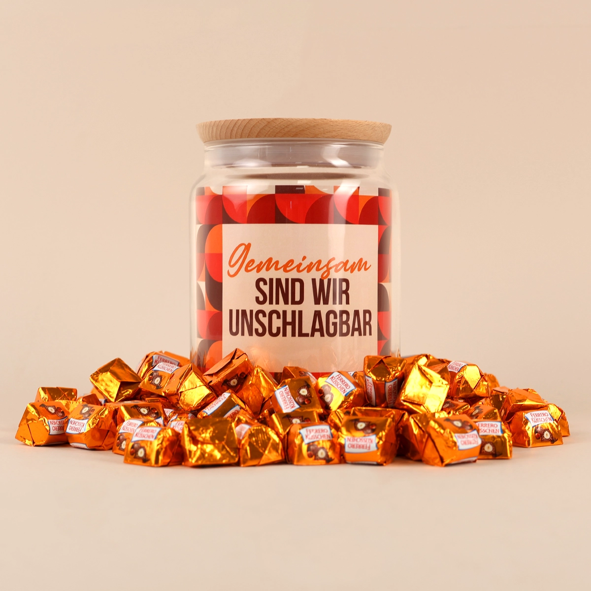 Teamgeschenk XL Gemeinsam unschlagbar - Ferrero Küsschen
