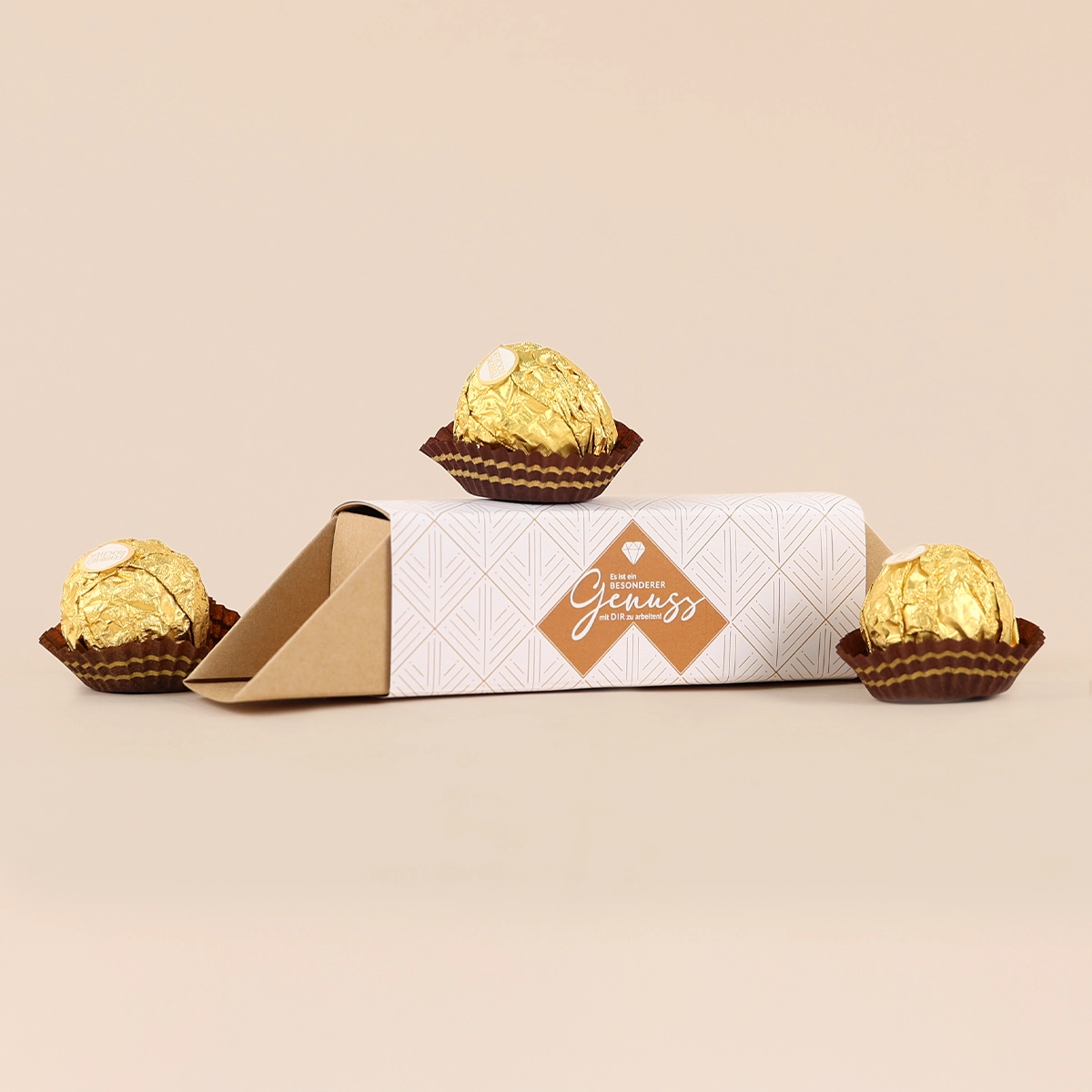 Geschenkverpackung Ein besonderer Genuss - Rocher