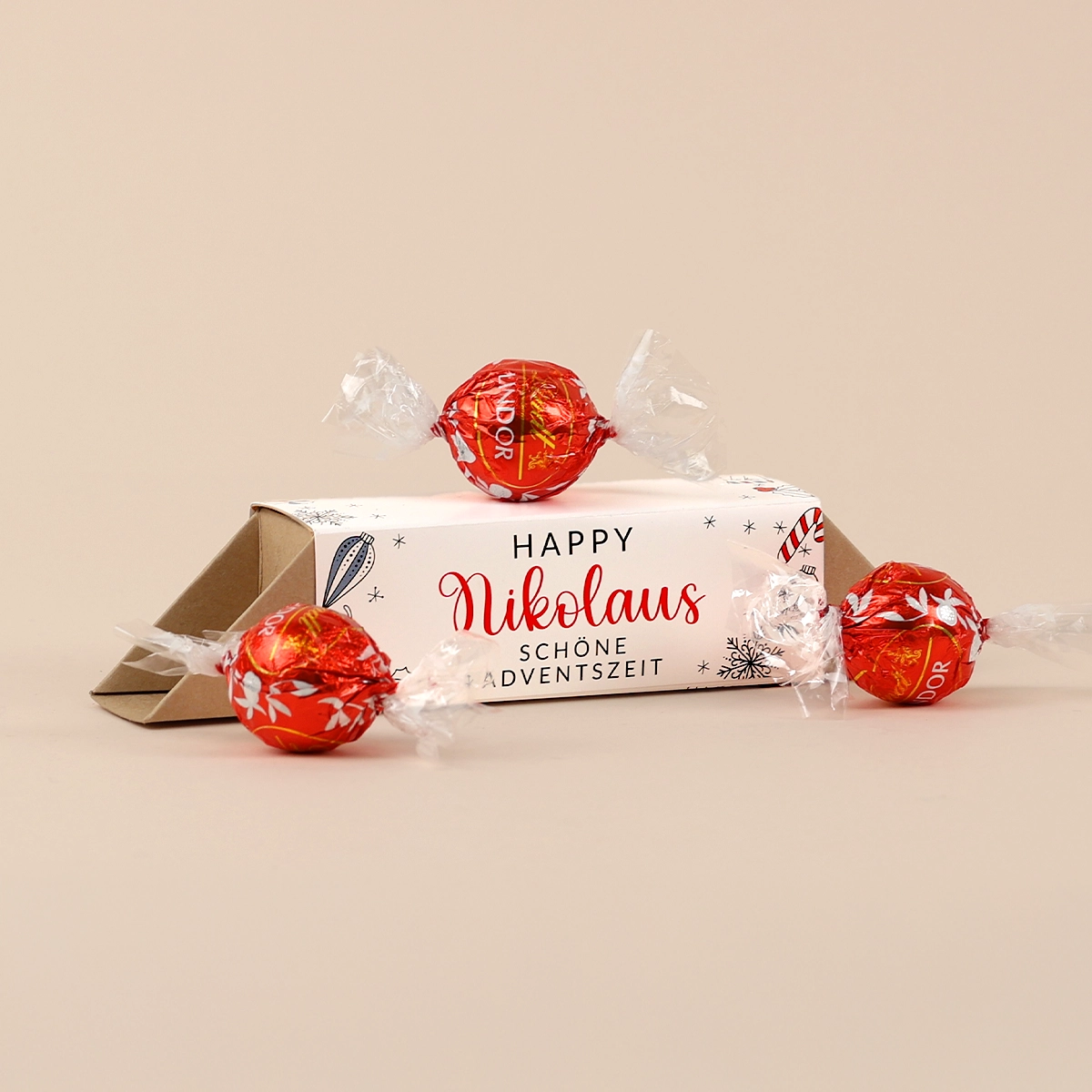 Geschenkverpackung Happy Nikolaus - Lindt