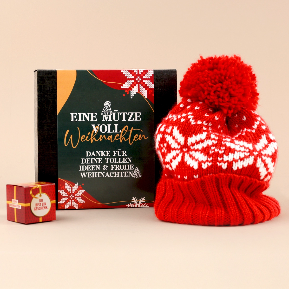 Geschenkset Eine Mütze voll Weihnachten