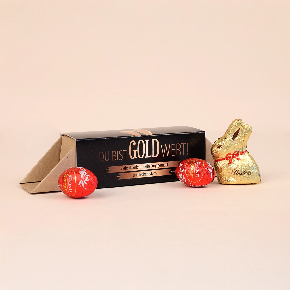 Geschenkverpackung Gold wert - Ostern