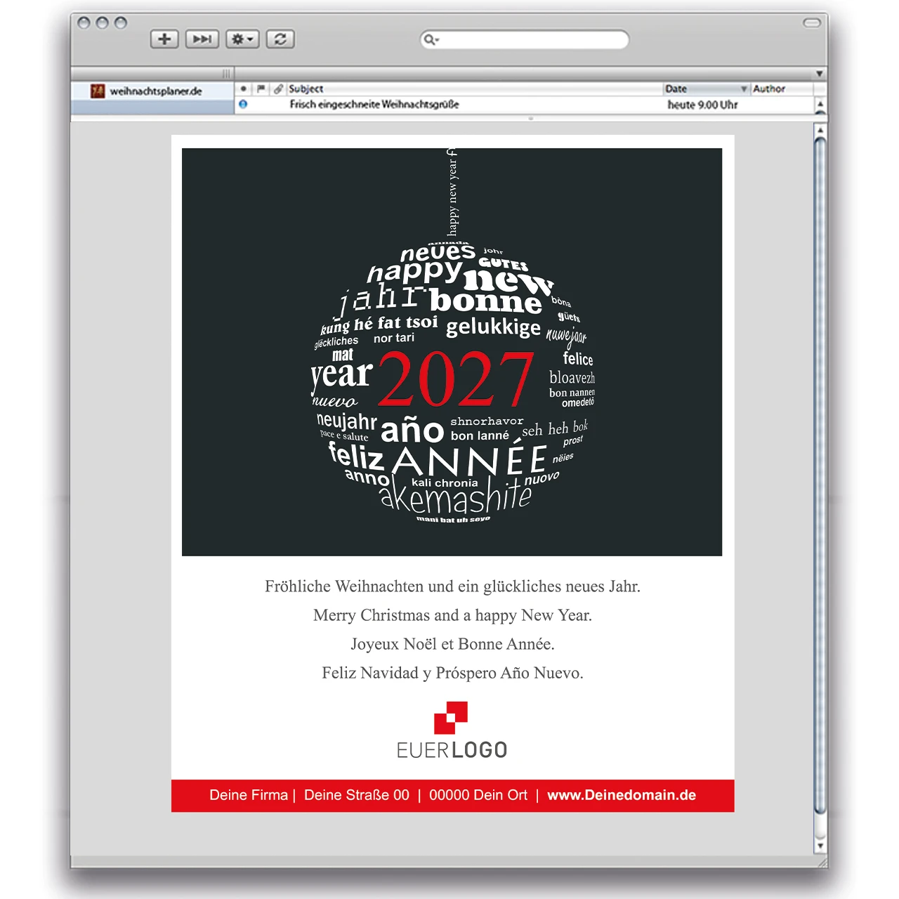 E-Card Mehrsprachig