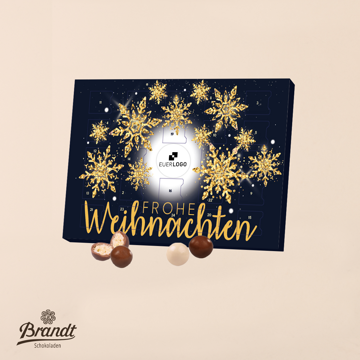 Tischkalender Brandt mit Logo