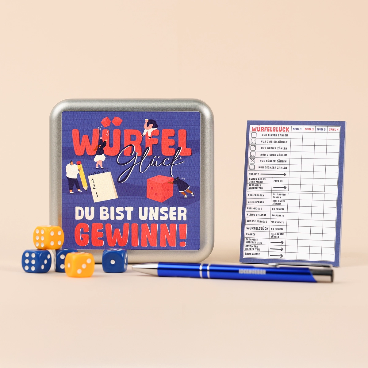 Du bist unser Gewinn! - Würfelspiel