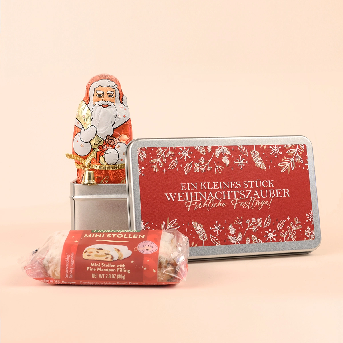 Geschenkdose Weihnachtszauber - Christstollen