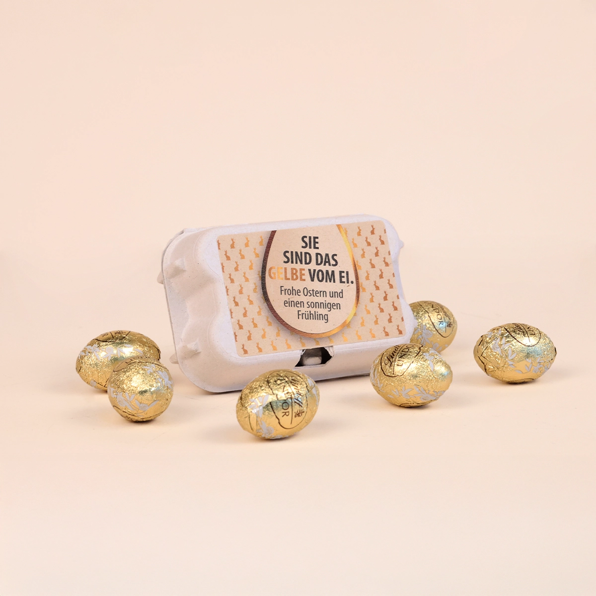 Sie sind das Gelbe vom Ei – Lindt Sixpack