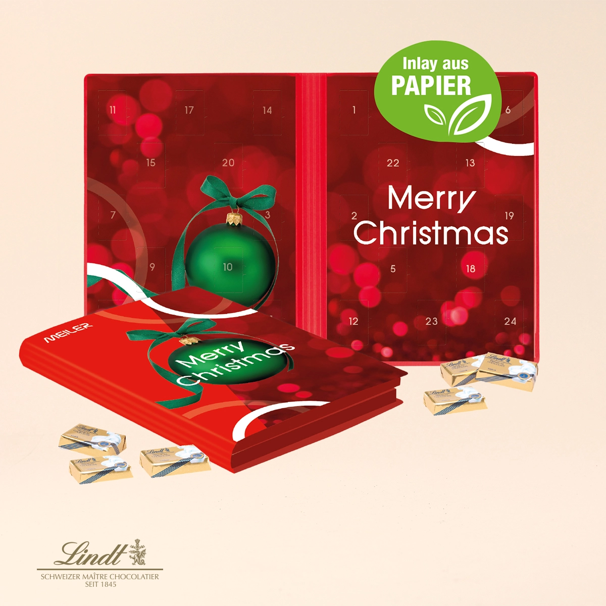 Weihnachtsbuch exklusiv Lindt