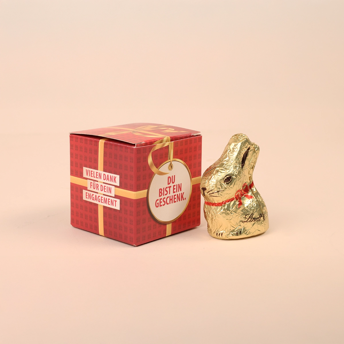 Du bist ein Geschenk - Lindt Goldhase