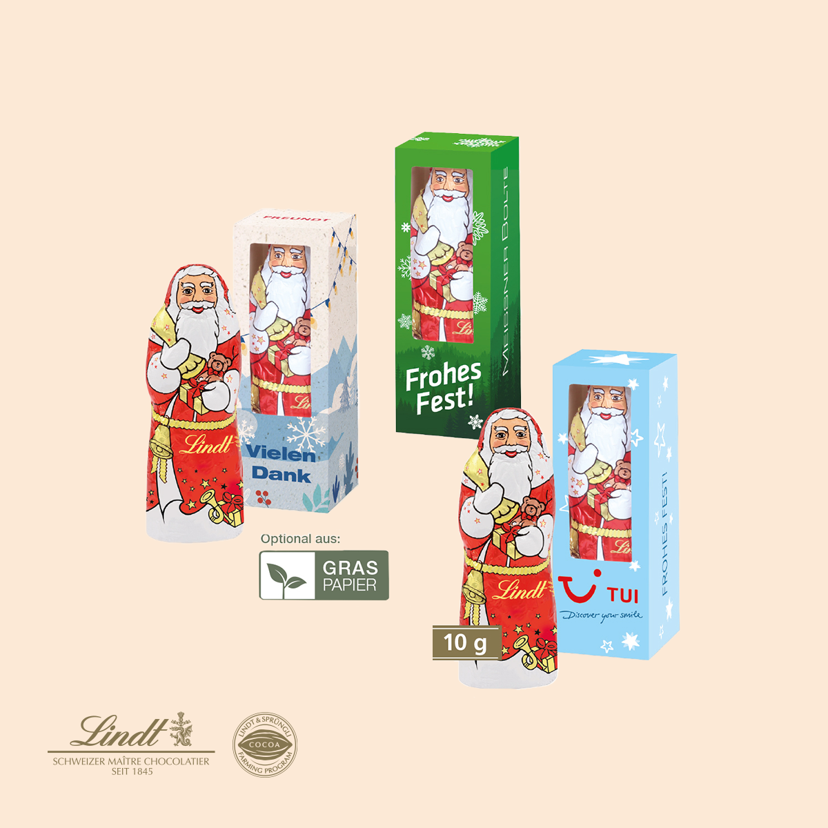 Lindt Weihnachtsmann 10 g