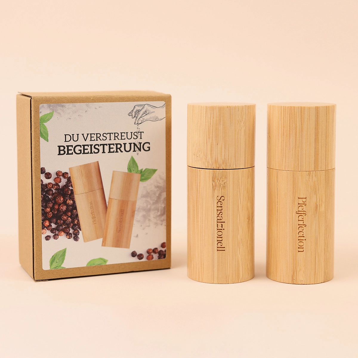 Salz- & Pfeffermühle Du verstreust Begeisterung