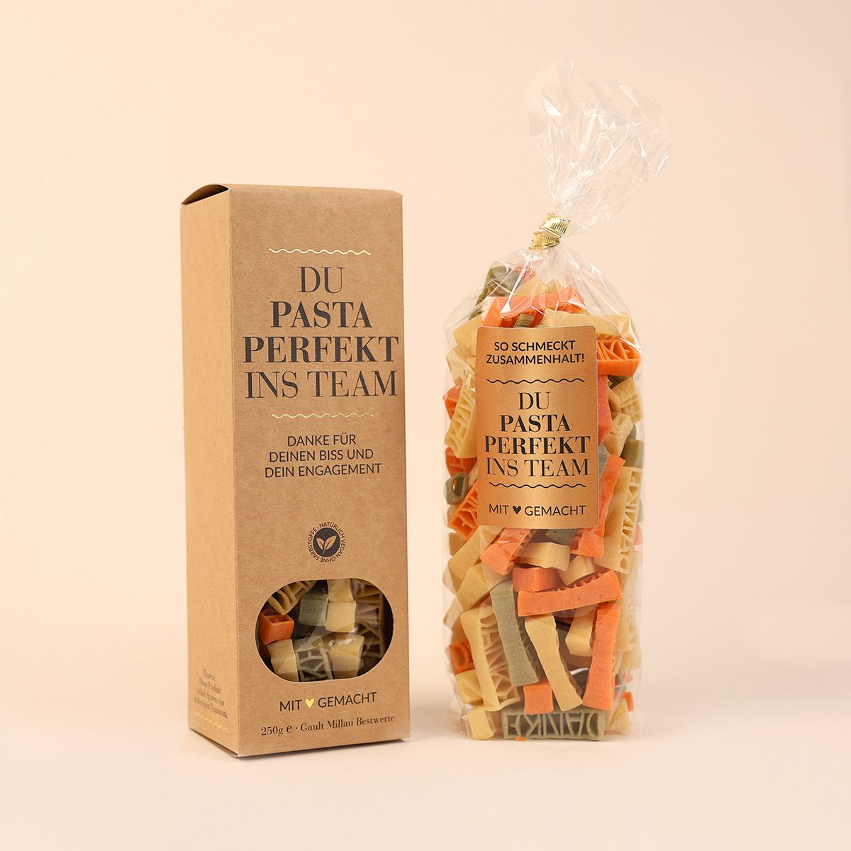 Danke-Pasta Du Pasta perfekt ins Team