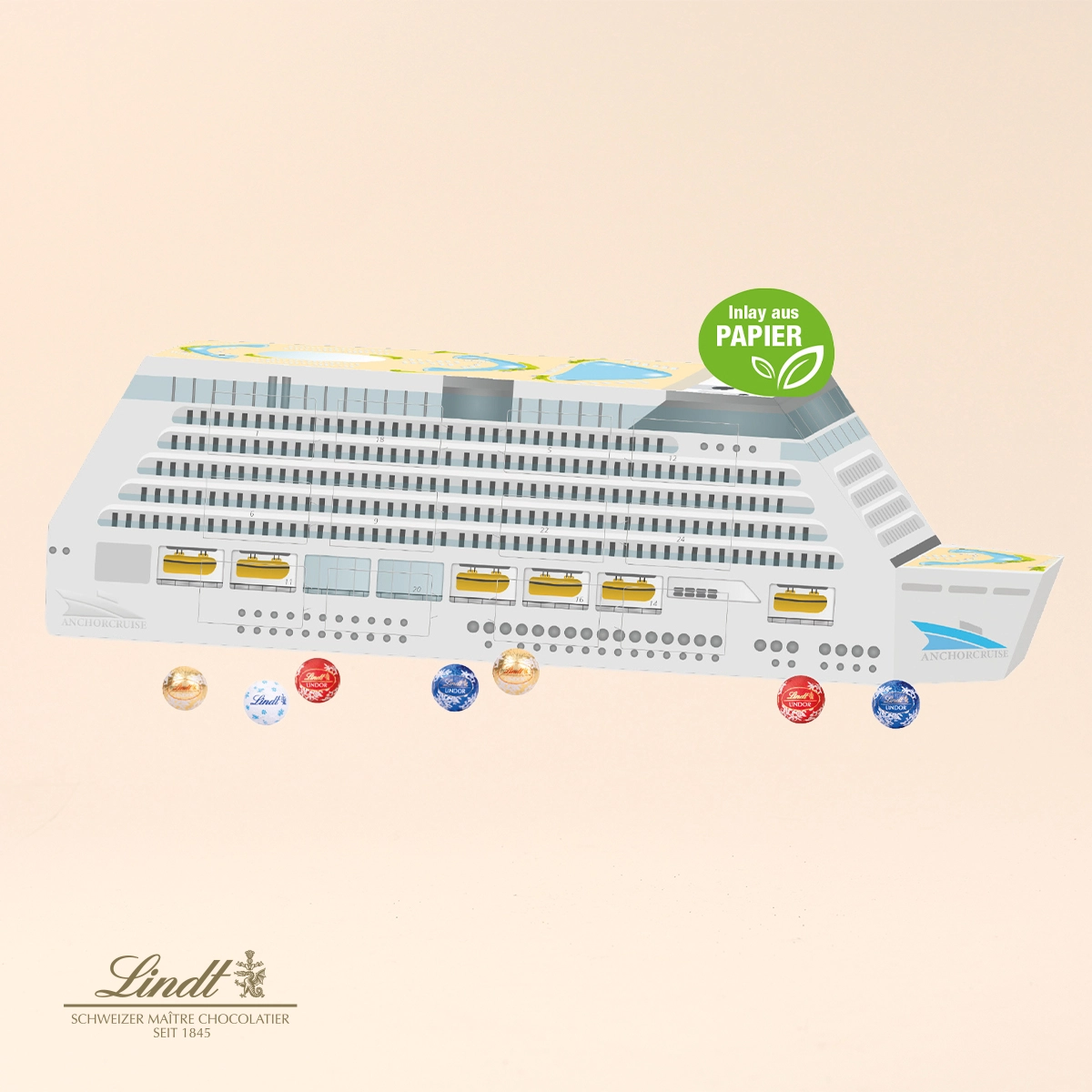 3D Adventskalender Schiff