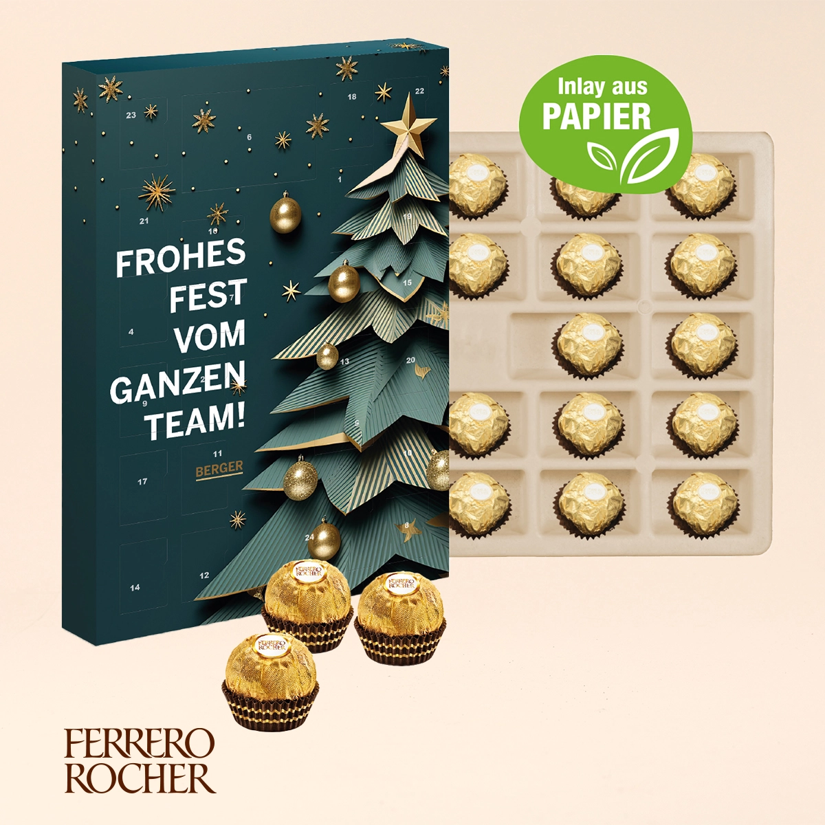 Wand-Adventskalender Ferrero Rocher