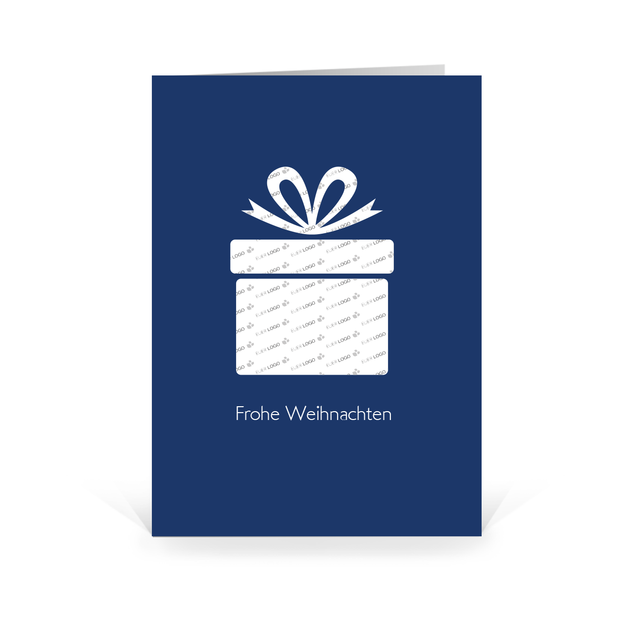 Karte: Schnittmuster - Geschenk