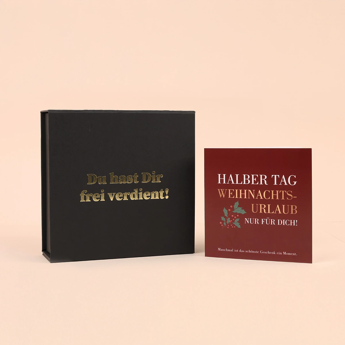 Zeitgeschenk Halber Tag Weihnachts-Urlaub