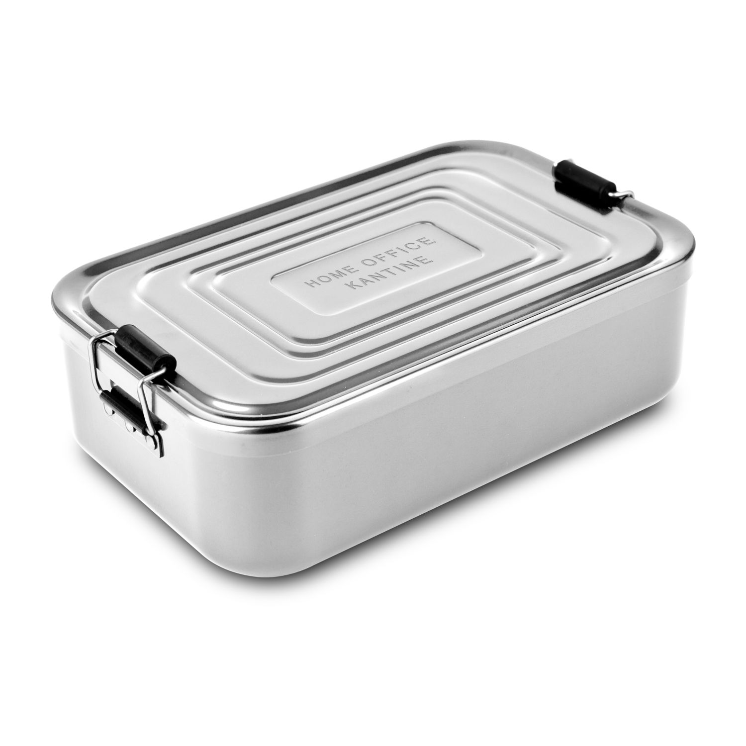 Lunchbox Quadra Silber XL