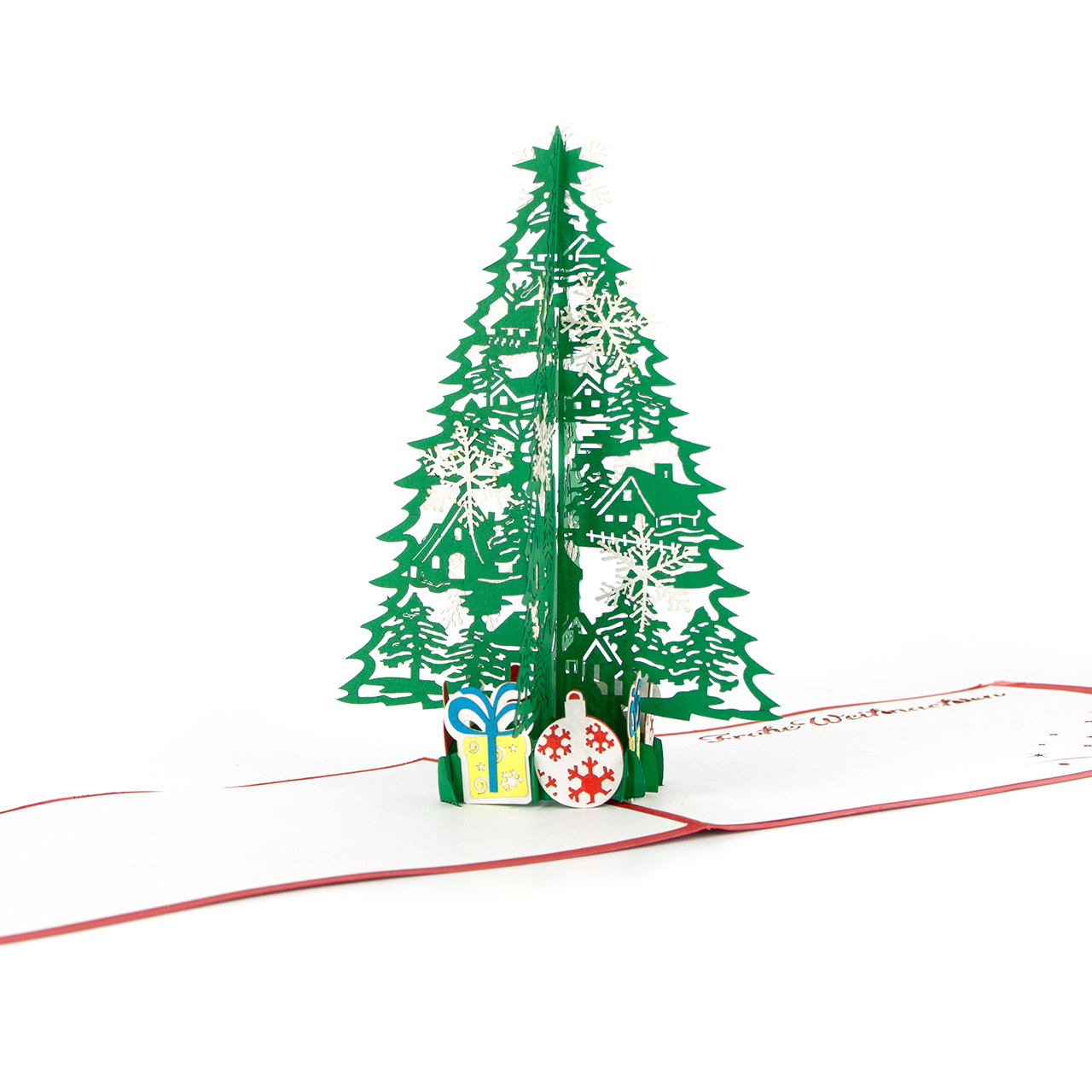 Pop-up „3D Weihnachtsbaum“ title=