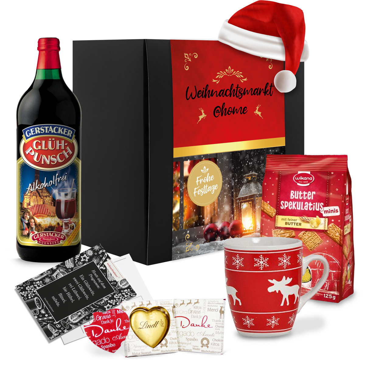 Weihnachtsmarkt@home - alkoholfreies Glühpunsch-Geschenkset