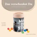 Papierdose Eco Midi mit M&M´s Peanuts