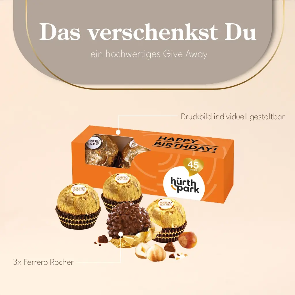 Ferrero Rocher 3er