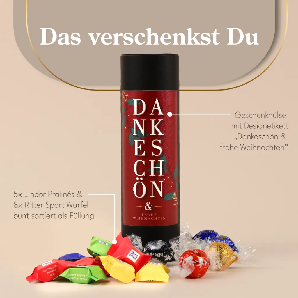 Großes DANKESCHÖN - Lindt Xmas