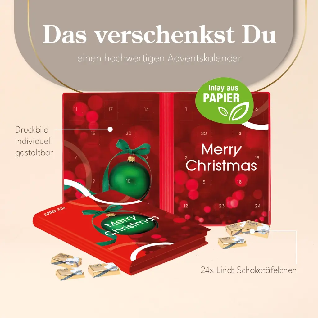 Weihnachtsbuch exklusiv Lindt