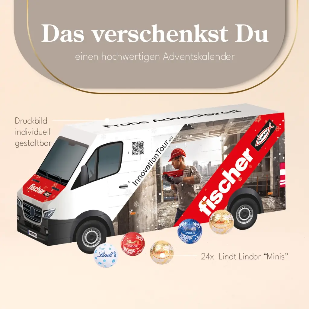 Transporter Adventskalender Lindt
