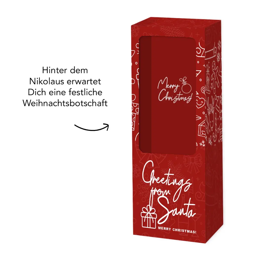 Schokoweihnachtsmann "Greetings from Santa" - Lindt