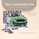 Adventskalender "individuelle Kalenderform" mit Milka Schokolade