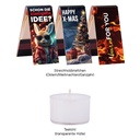 Geschenkbox Mini Hasenohren, Teelicht