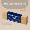 Flaschenöffner "Mit Dir bleibt alles im Lot"