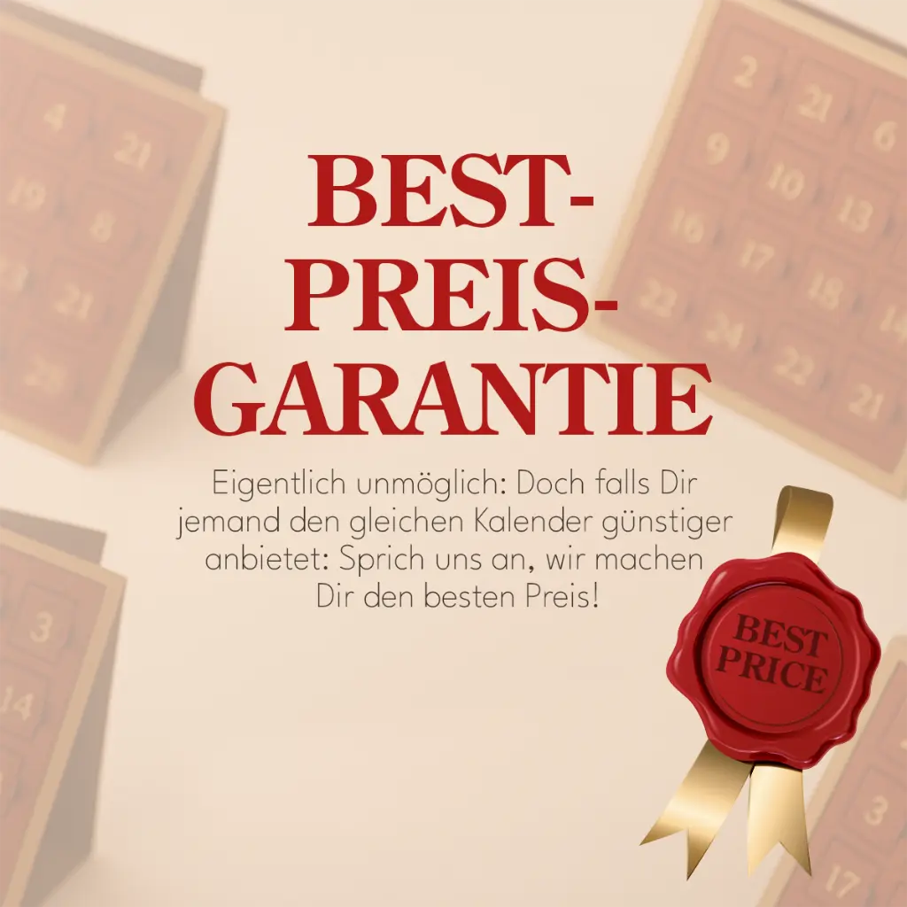 Tisch-Adventskalender Lindt Select Edition Organic