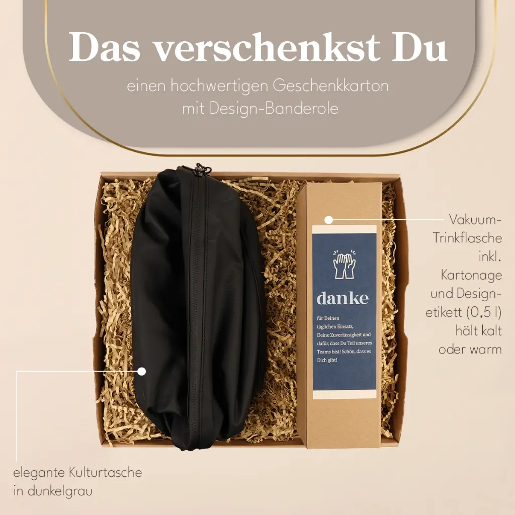 Geschenkset Travel-Kit "Danke"