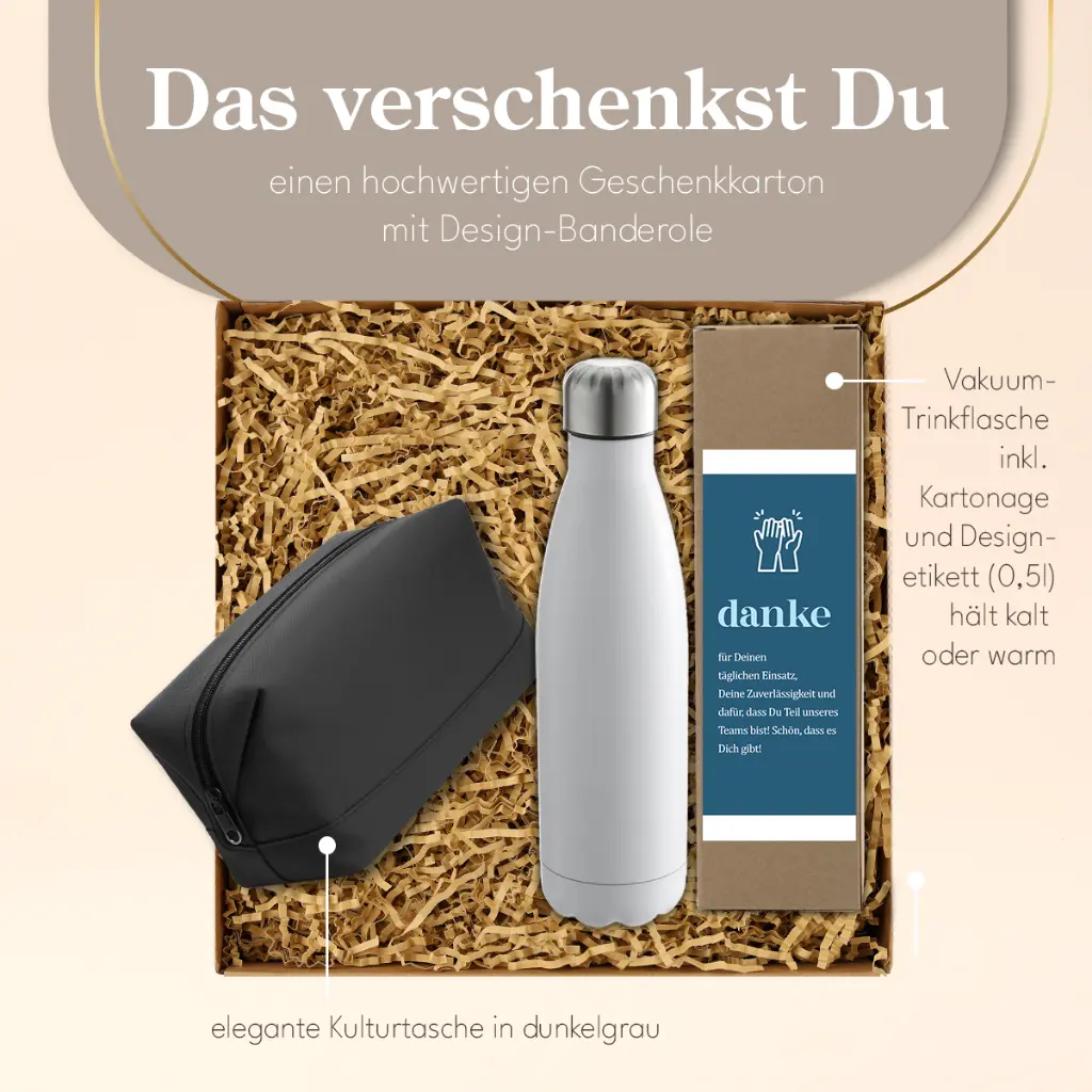 Geschenkset Travel-Kit "Danke"