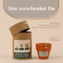 Anzuchtset "Wachstum beginnt mit kleinen Samen" - Kresse