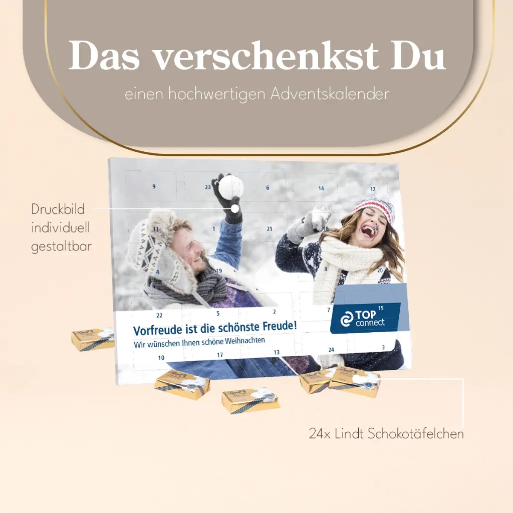 Tischkalender Lindt
