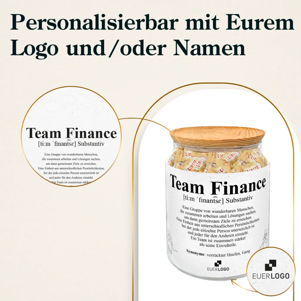 Teamgeschenk XL „Team“ - Giotto
