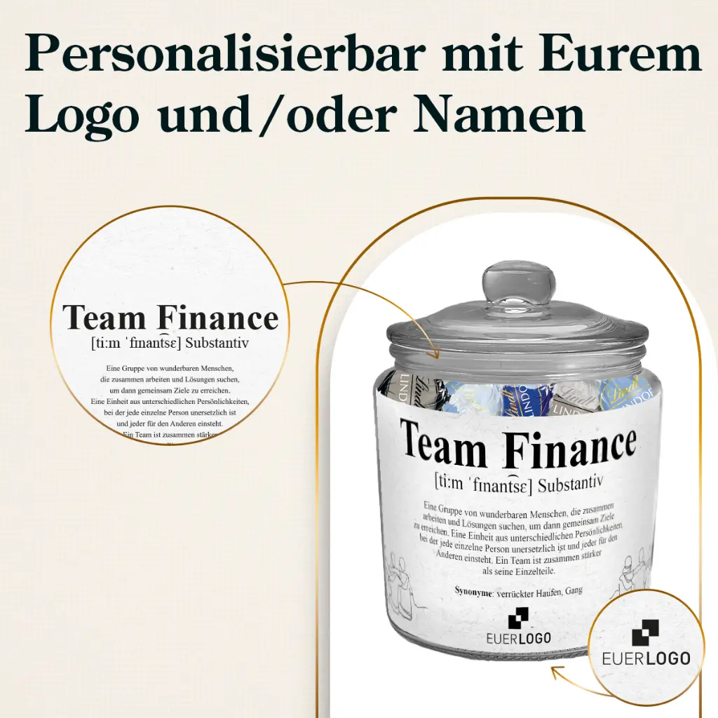 Teamgeschenk S "Team" - Lindt