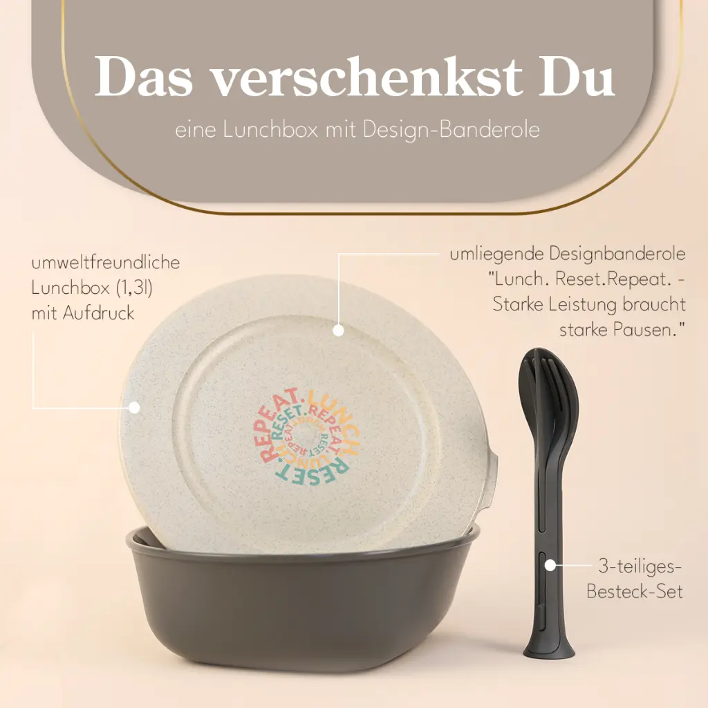 Lunchbox "Lunch.Reset.Repeat."