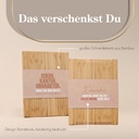 Schneidebrett "Ecken. Kanten. Charakter"