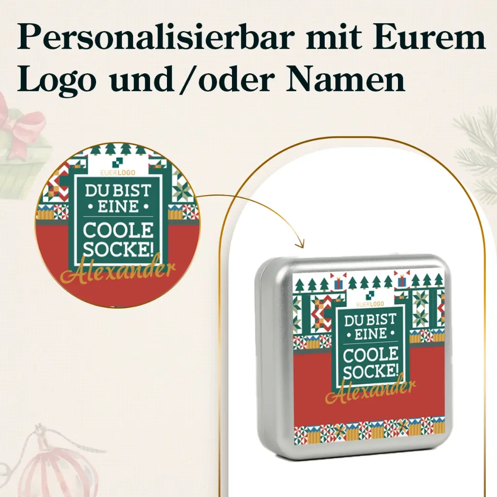 Du bist eine coole Socke!