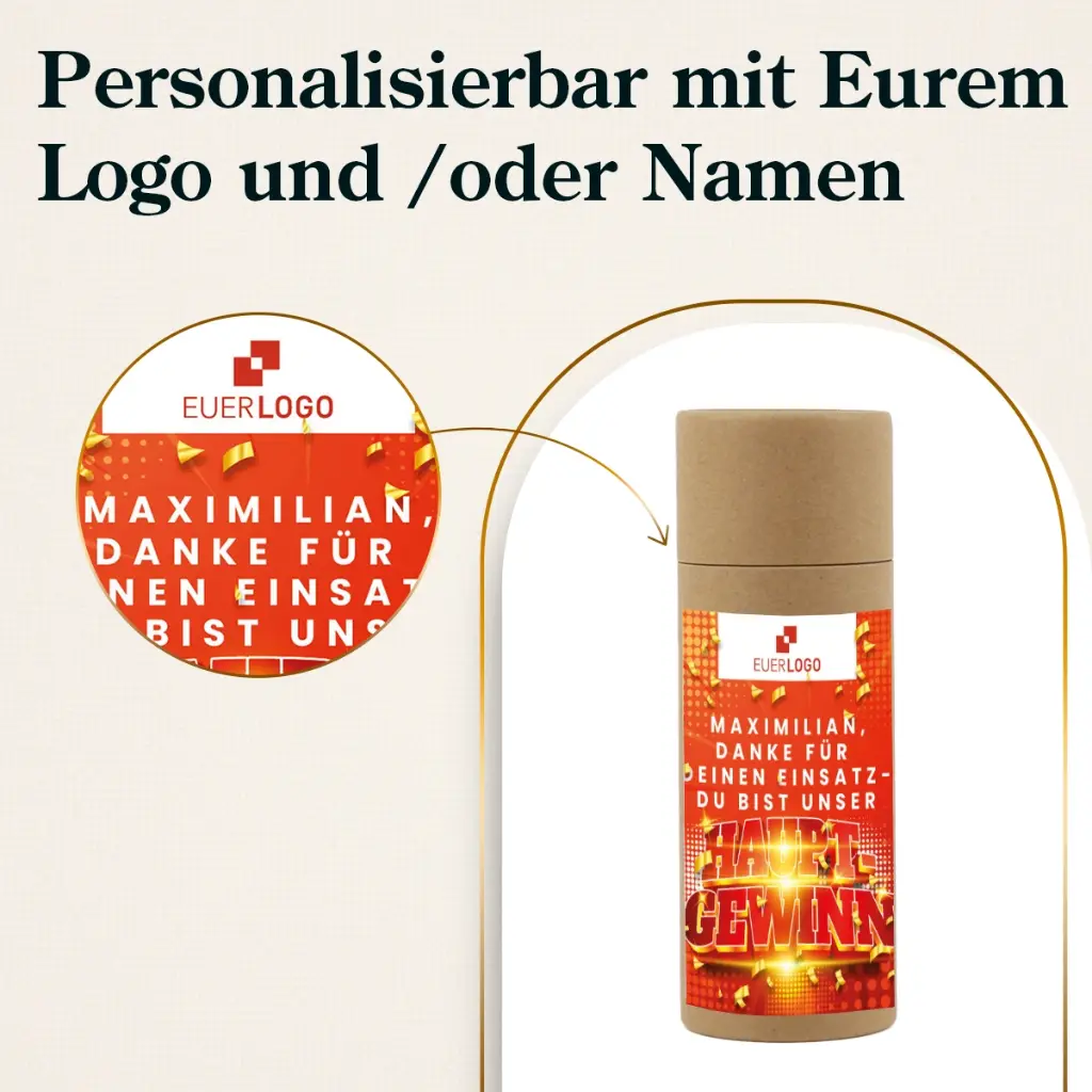 Präsenthülse "Hauptgewinn" - Haribo Roulette