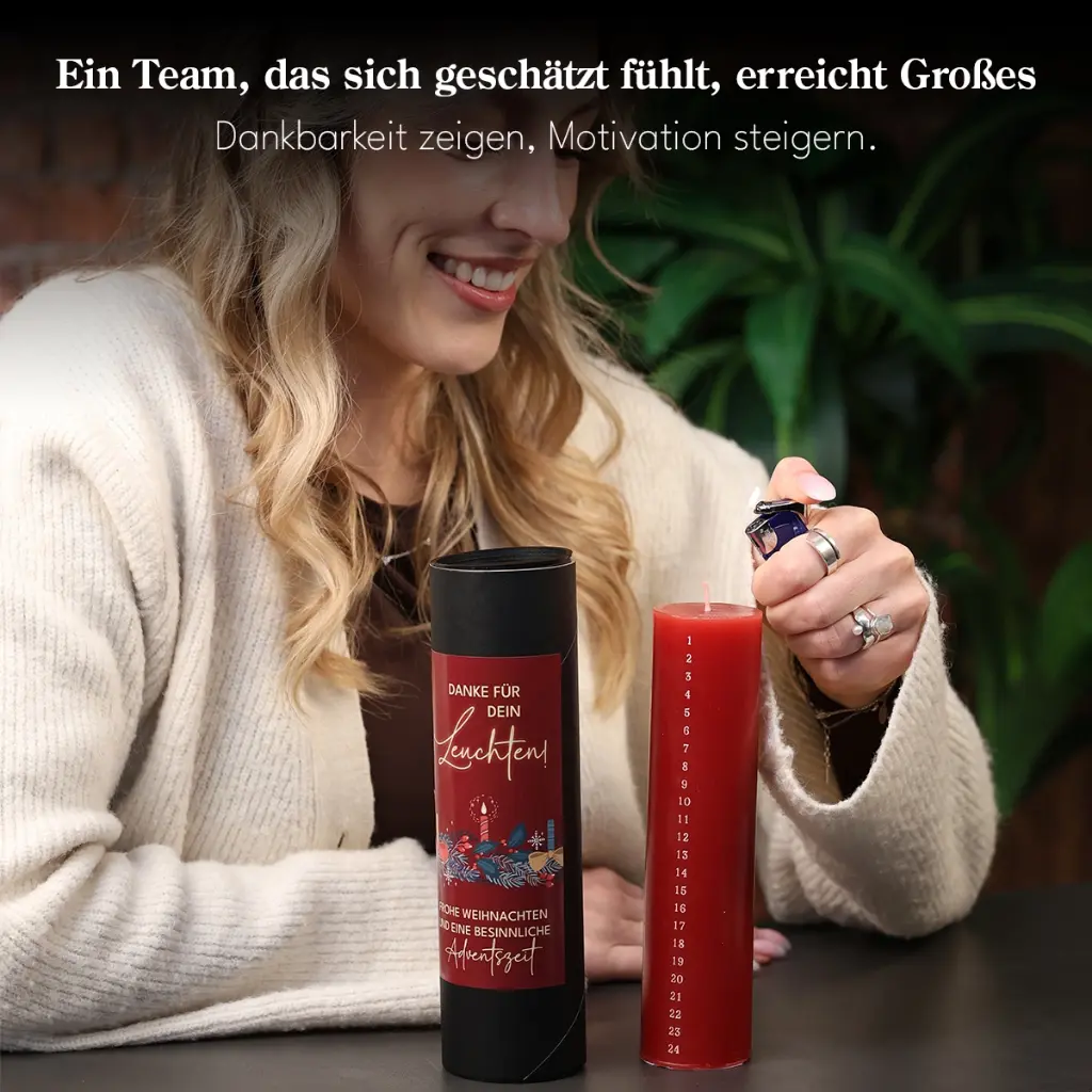 Adventskerze "Countdown"