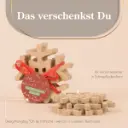 Holz-Untersetzer "Oh du fröhliche.."